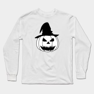 Pumpkin head Long Sleeve T-Shirt